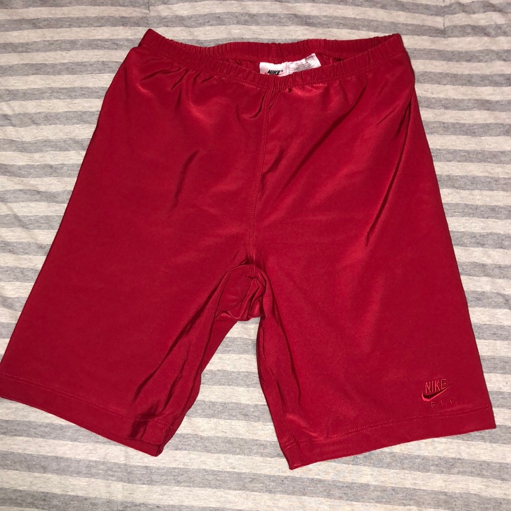 Thrifted biker shorts